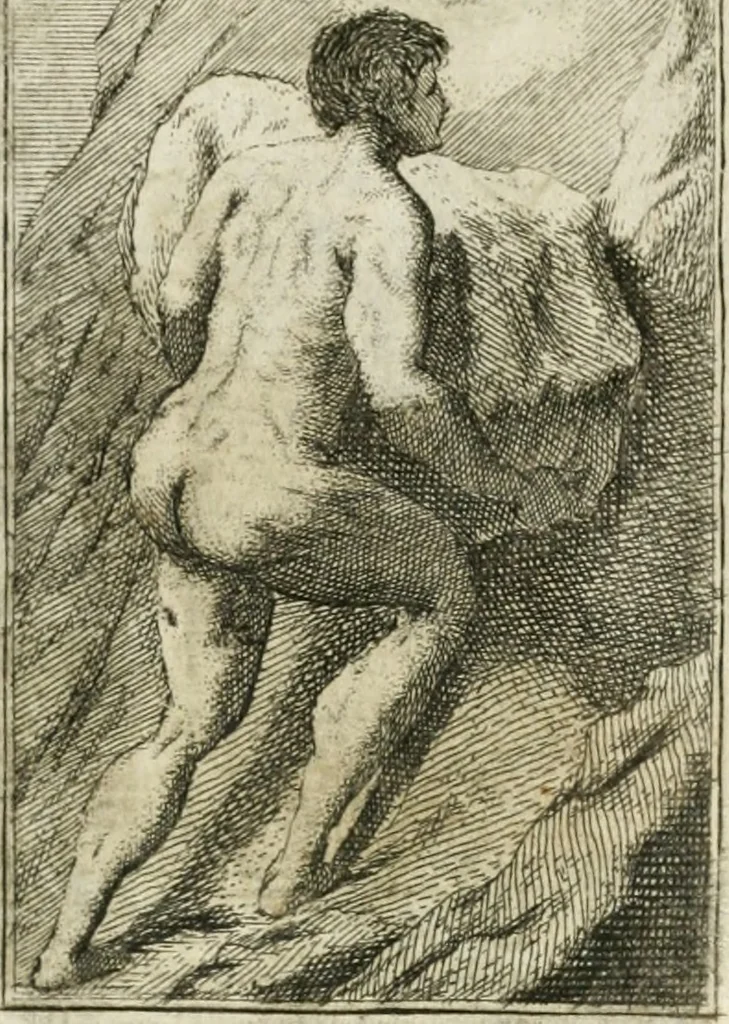 An illustration from Iconologie, tirée de divers auteurs : ouvrage utile aux gens de lettres, aux poëtes, aux artistes, & généralement à tous les amateurs des beaux-arts, 1766, leaf 206