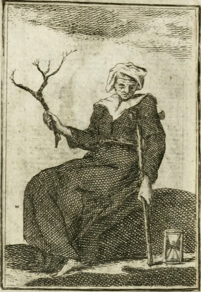 An illustration from Iconologie, tirée de divers auteurs : ouvrage utile aux gens de lettres, aux poëtes, aux artistes, & généralement à tous les amateurs des beaux-arts, 1766, leaf 207