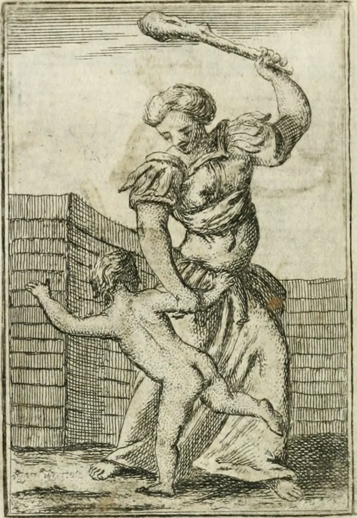 An illustration from Iconologie, tirée de divers auteurs : ouvrage utile aux gens de lettres, aux poëtes, aux artistes, & généralement à tous les amateurs des beaux-arts, 1766, leaf 209
