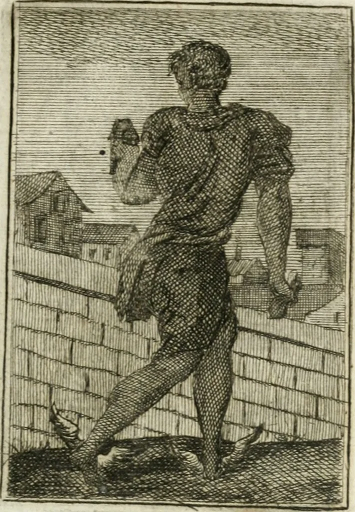An illustration from Iconologie, tirée de divers auteurs : ouvrage utile aux gens de lettres, aux poëtes, aux artistes, & généralement à tous les amateurs des beaux-arts, 1766, leaf 212
