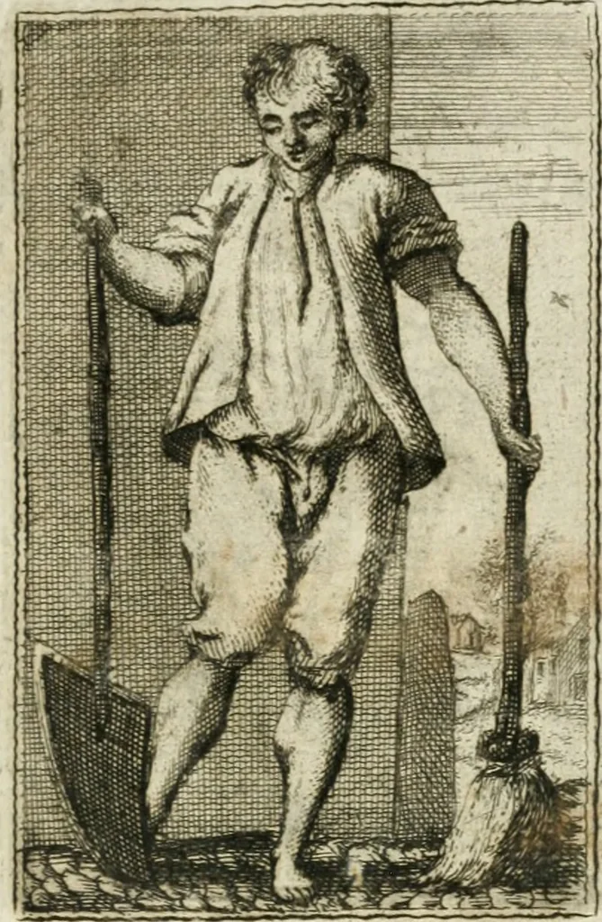 An illustration from Iconologie, tirée de divers auteurs : ouvrage utile aux gens de lettres, aux poëtes, aux artistes, & généralement à tous les amateurs des beaux-arts, 1766, leaf 216