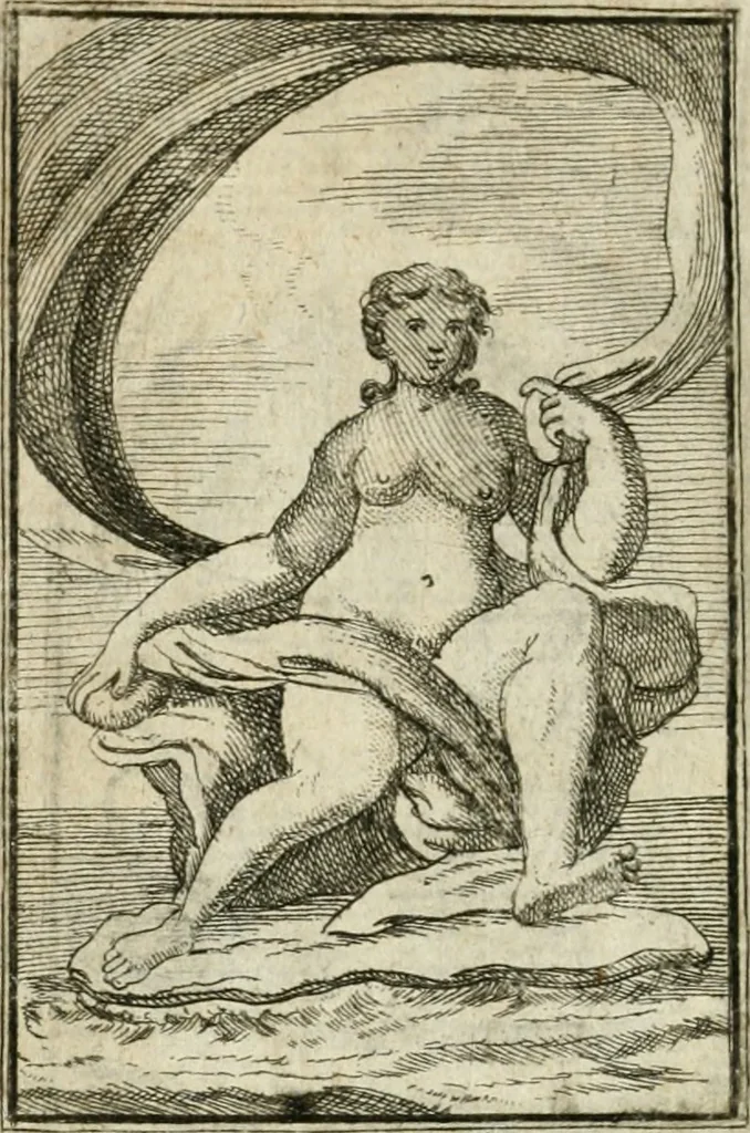 An illustration from Iconologie, tirée de divers auteurs : ouvrage utile aux gens de lettres, aux poëtes, aux artistes, & généralement à tous les amateurs des beaux-arts, 1766, leaf 23