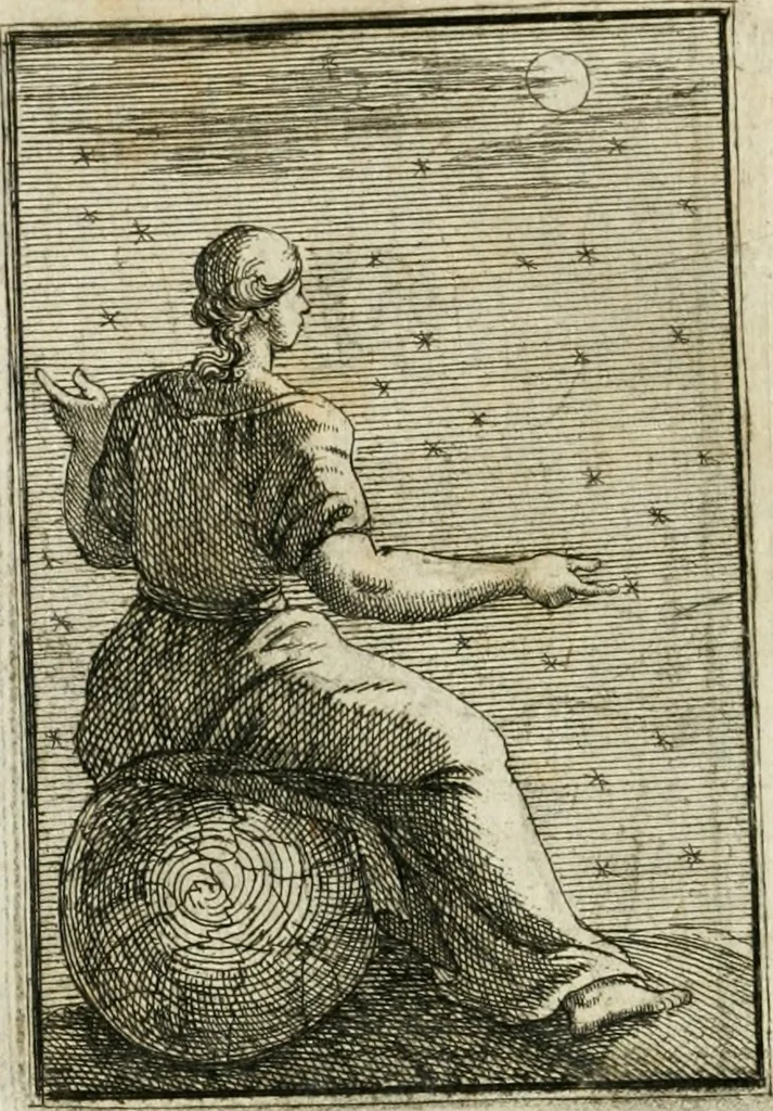 An illustration from Iconologie, tirée de divers auteurs : ouvrage utile aux gens de lettres, aux poëtes, aux artistes, & généralement à tous les amateurs des beaux-arts, 1766, leaf 27