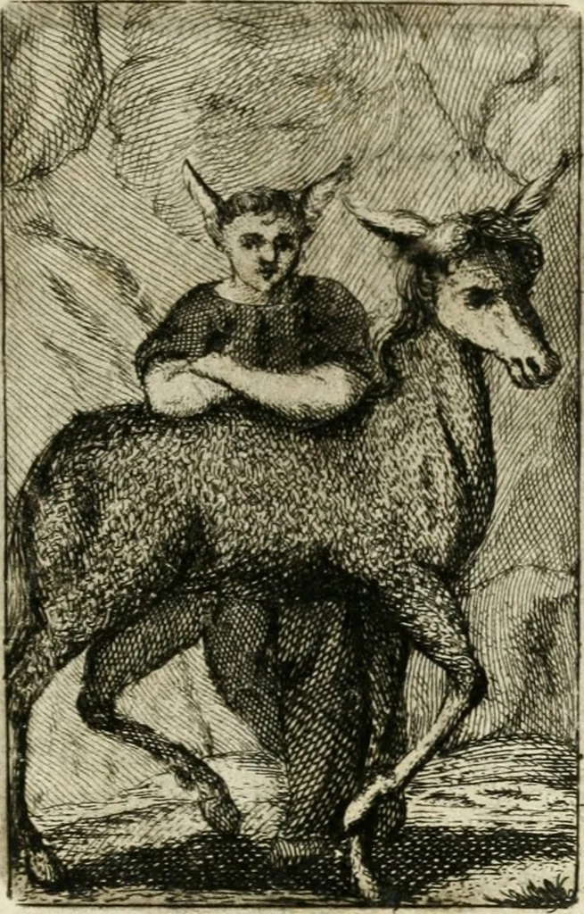 An illustration from Iconologie, tirée de divers auteurs : ouvrage utile aux gens de lettres, aux poëtes, aux artistes, & généralement à tous les amateurs des beaux-arts, 1766, leaf 34