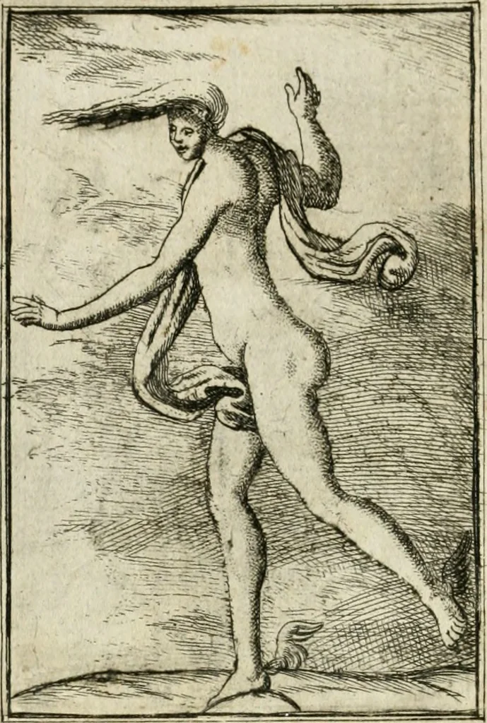 An illustration from Iconologie, tirée de divers auteurs : ouvrage utile aux gens de lettres, aux poëtes, aux artistes, & généralement à tous les amateurs des beaux-arts, 1766, leaf 35