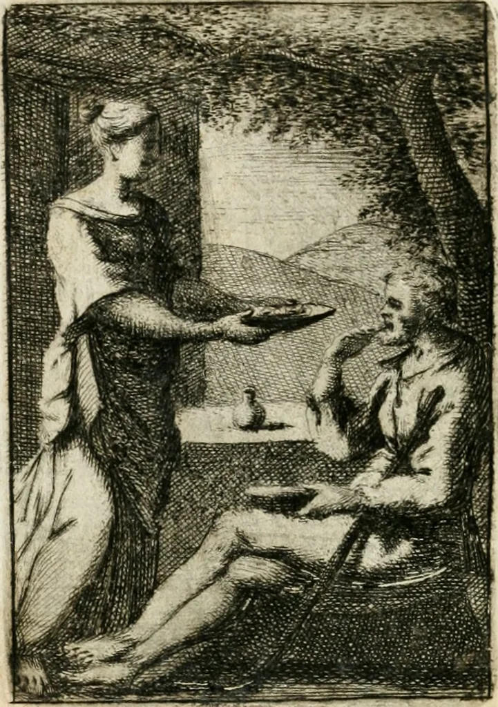 An illustration from Iconologie, tirée de divers auteurs : ouvrage utile aux gens de lettres, aux poëtes, aux artistes, & généralement à tous les amateurs des beaux-arts, 1766, leaf 37