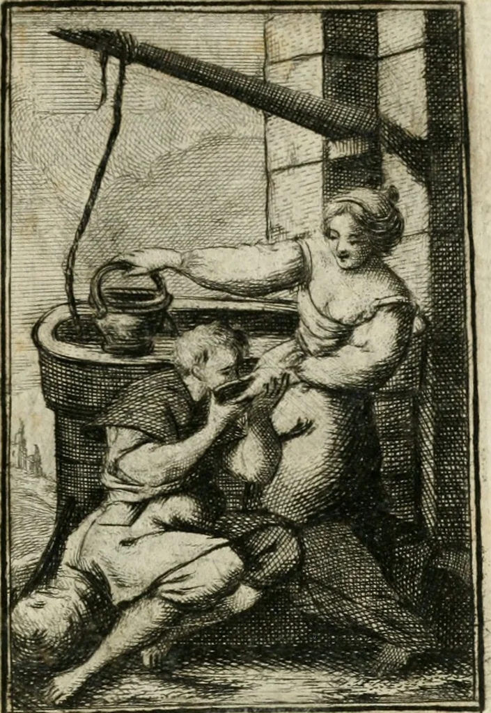 An illustration from Iconologie, tirée de divers auteurs : ouvrage utile aux gens de lettres, aux poëtes, aux artistes, & généralement à tous les amateurs des beaux-arts, 1766, leaf 38
