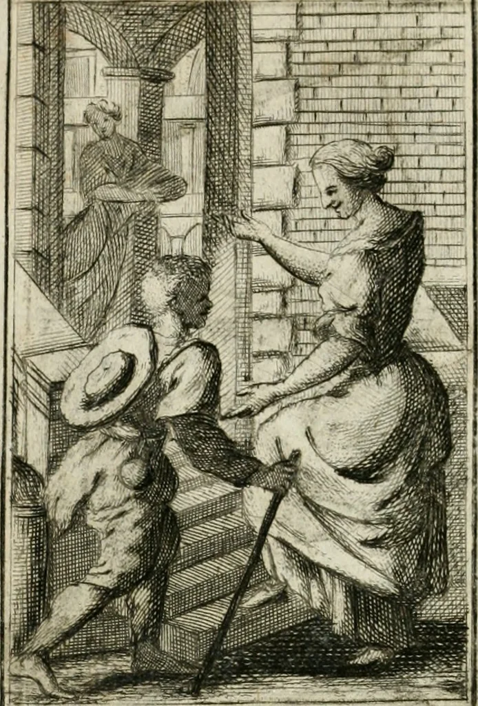 An illustration from Iconologie, tirée de divers auteurs : ouvrage utile aux gens de lettres, aux poëtes, aux artistes, & généralement à tous les amateurs des beaux-arts, 1766, leaf 39