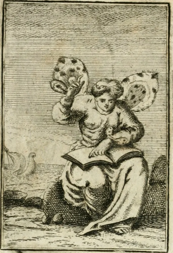 An illustration from Iconologie, tirée de divers auteurs : ouvrage utile aux gens de lettres, aux poëtes, aux artistes, & généralement à tous les amateurs des beaux-arts, 1766, leaf 47