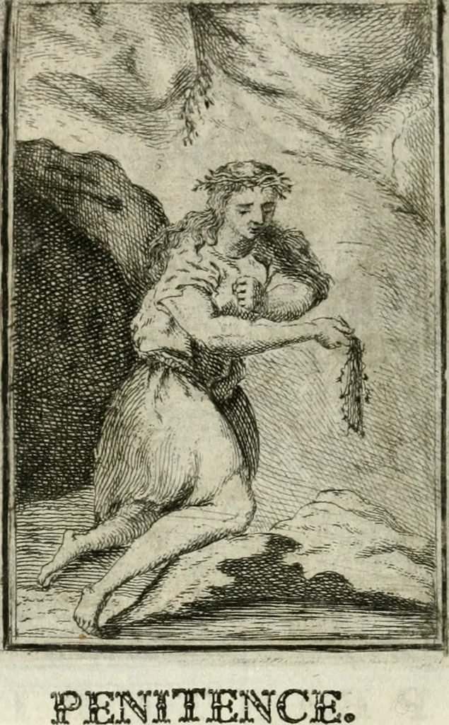 An illustration from Iconologie, tirée de divers auteurs : ouvrage utile aux gens de lettres, aux poëtes, aux artistes, & généralement à tous les amateurs des beaux-arts, 1766, leaf 65