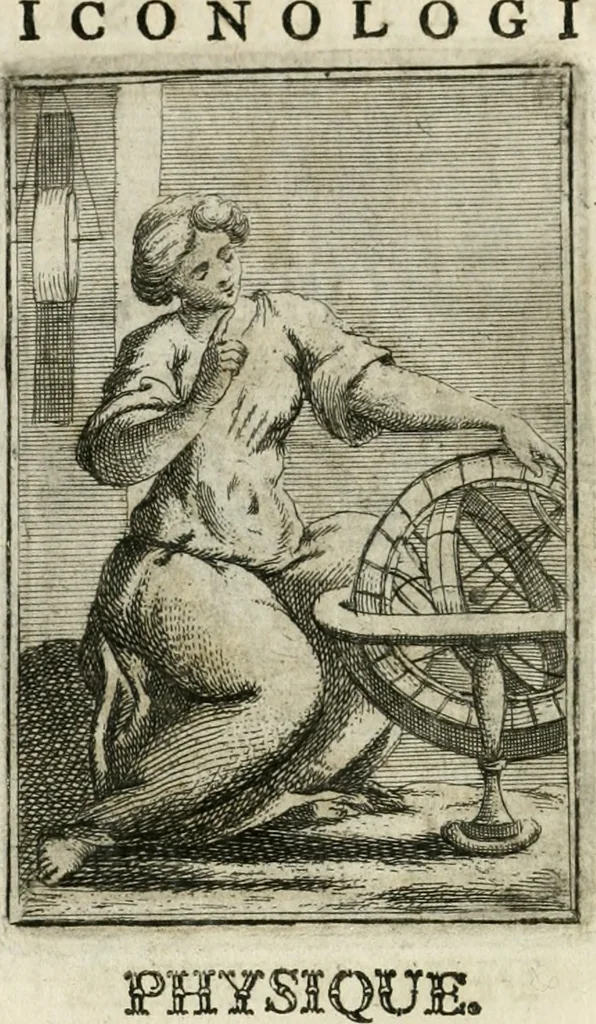 An illustration from Iconologie, tirée de divers auteurs : ouvrage utile aux gens de lettres, aux poëtes, aux artistes, & généralement à tous les amateurs des beaux-arts, 1766, leaf 73
