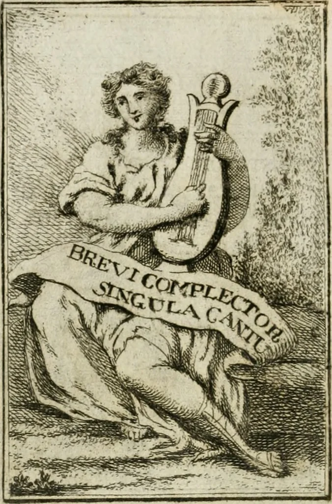 An illustration from Iconologie, tirée de divers auteurs : ouvrage utile aux gens de lettres, aux poëtes, aux artistes, & généralement à tous les amateurs des beaux-arts, 1766, leaf 79