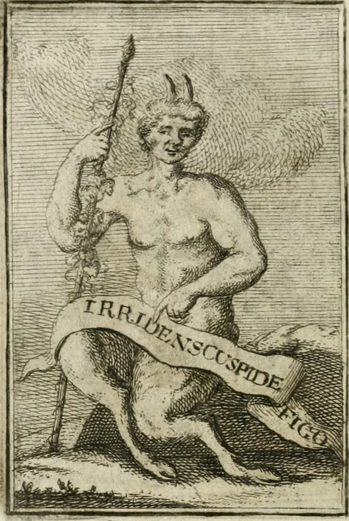 An illustration from Iconologie, tirée de divers auteurs : ouvrage utile aux gens de lettres, aux poëtes, aux artistes, & généralement à tous les amateurs des beaux-arts, 1766, leaf 81