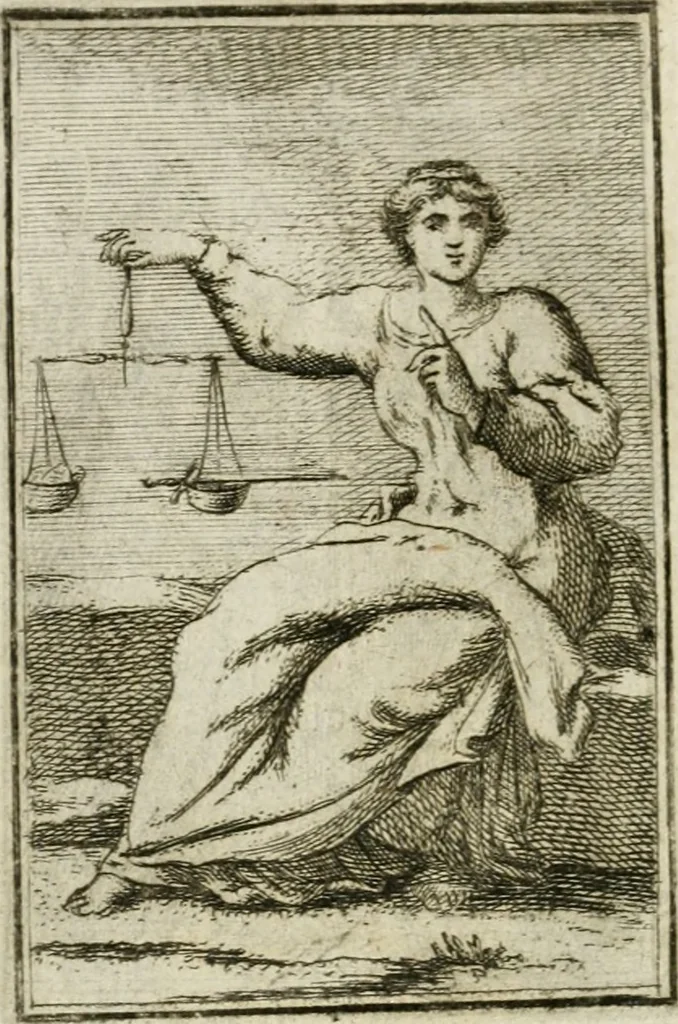 An illustration from Iconologie, tirée de divers auteurs : ouvrage utile aux gens de lettres, aux poëtes, aux artistes, & généralement à tous les amateurs des beaux-arts, 1766, leaf 83