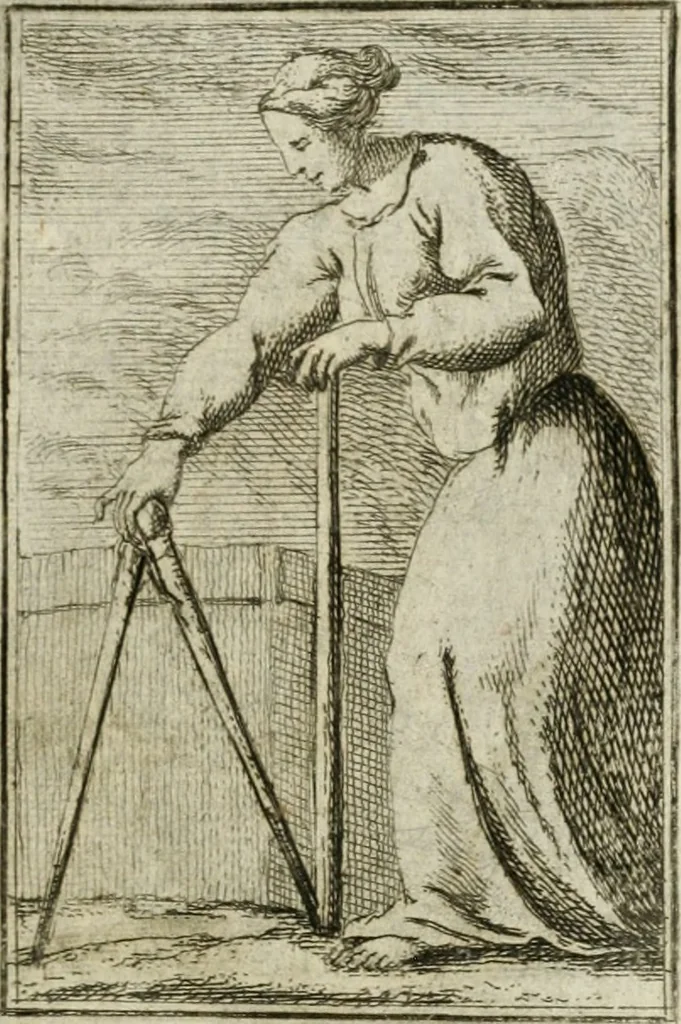 An illustration from Iconologie, tirée de divers auteurs : ouvrage utile aux gens de lettres, aux poëtes, aux artistes, & généralement à tous les amateurs des beaux-arts, 1766, leaf 84