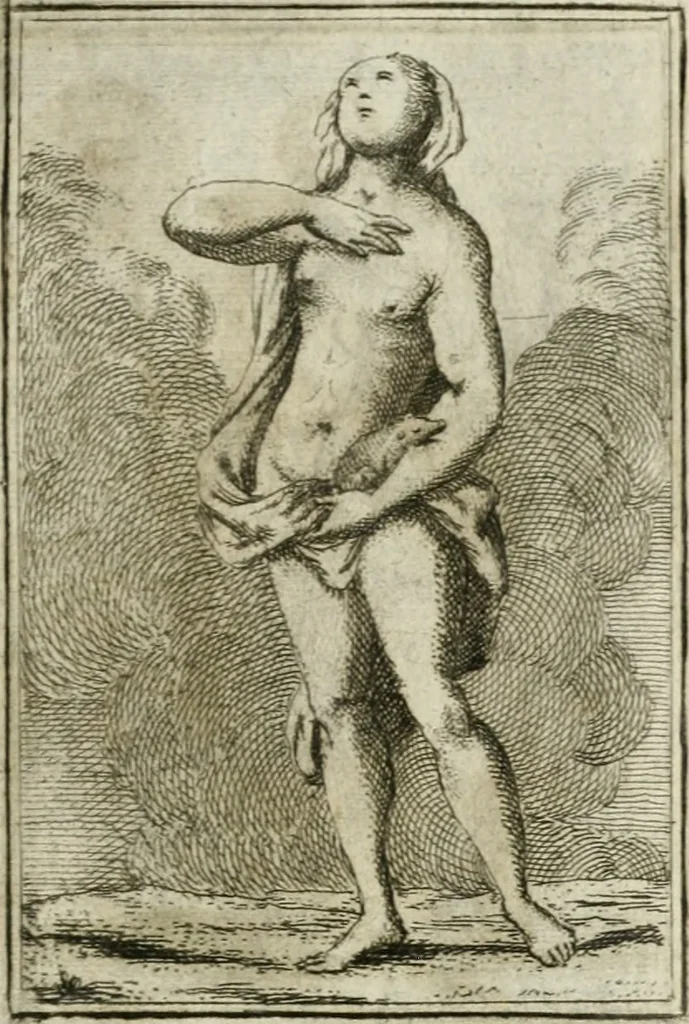 An illustration from Iconologie, tirée de divers auteurs : ouvrage utile aux gens de lettres, aux poëtes, aux artistes, & généralement à tous les amateurs des beaux-arts, 1766, leaf 86