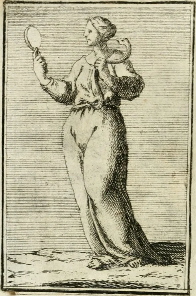 An illustration from Iconologie, tirée de divers auteurs : ouvrage utile aux gens de lettres, aux poëtes, aux artistes, & généralement à tous les amateurs des beaux-arts, 1766, leaf 93