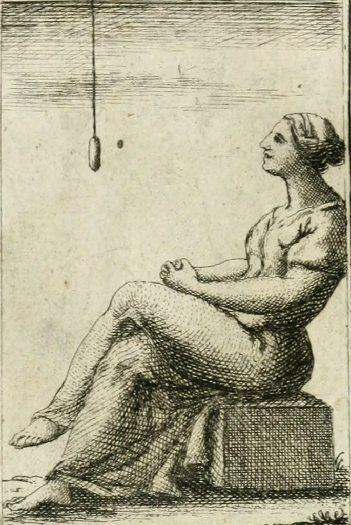 An illustration from Iconologie, tirée de divers auteurs : ouvrage utile aux gens de lettres, aux poëtes, aux artistes, & généralement à tous les amateurs des beaux-arts, 1766, leaf 97