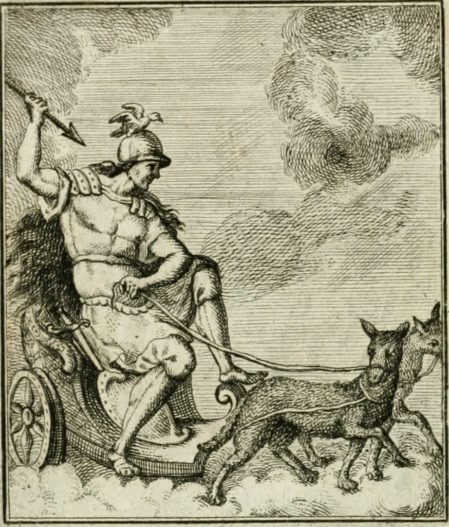 An illustration from Iconologie, tirée de divers auteurs : ouvrage utile aux gens de lettres, aux poëtes, aux artistes, & généralement à tous les amateurs des beaux-arts, 1766, leaf 103