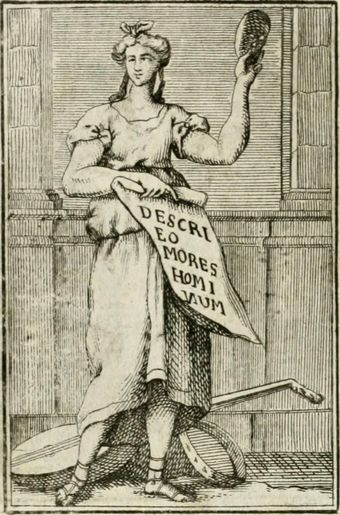 An illustration from Iconologie, tirée de divers auteurs : ouvrage utile aux gens de lettres, aux poëtes, aux artistes, & généralement à tous les amateurs des beaux-arts, 1766, leaf 117