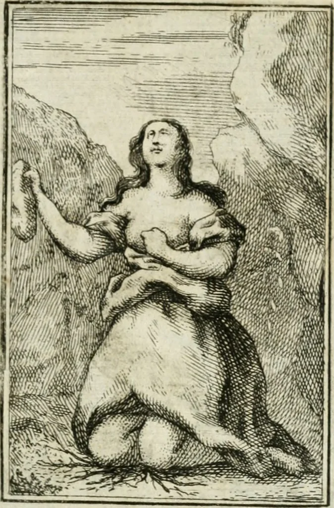 An illustration from Iconologie, tirée de divers auteurs : ouvrage utile aux gens de lettres, aux poëtes, aux artistes, & généralement à tous les amateurs des beaux-arts, 1766, leaf 144
