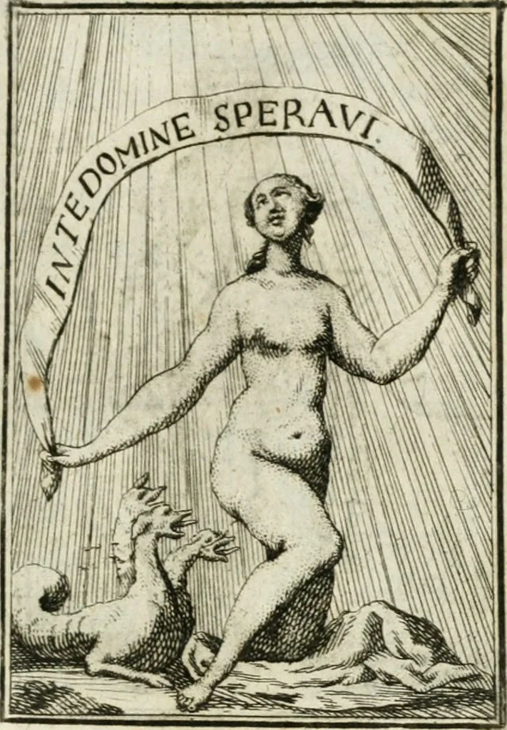 An illustration from Iconologie, tirée de divers auteurs : ouvrage utile aux gens de lettres, aux poëtes, aux artistes, & généralement à tous les amateurs des beaux-arts, 1766, leaf 146