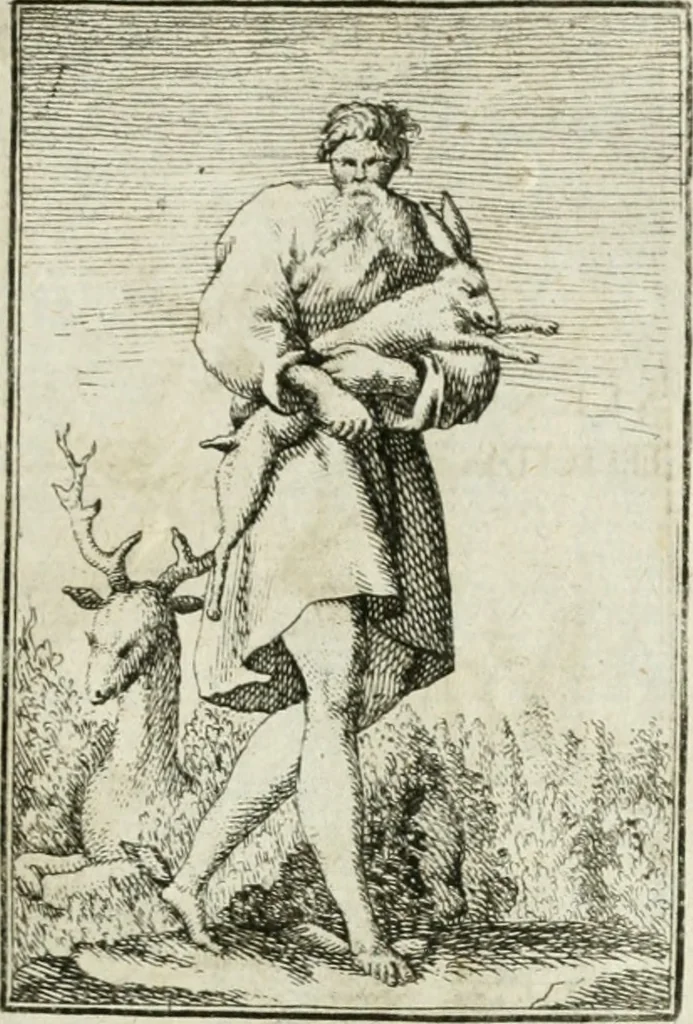 An illustration from Iconologie, tirée de divers auteurs : ouvrage utile aux gens de lettres, aux poëtes, aux artistes, & généralement à tous les amateurs des beaux-arts, 1766, leaf 154