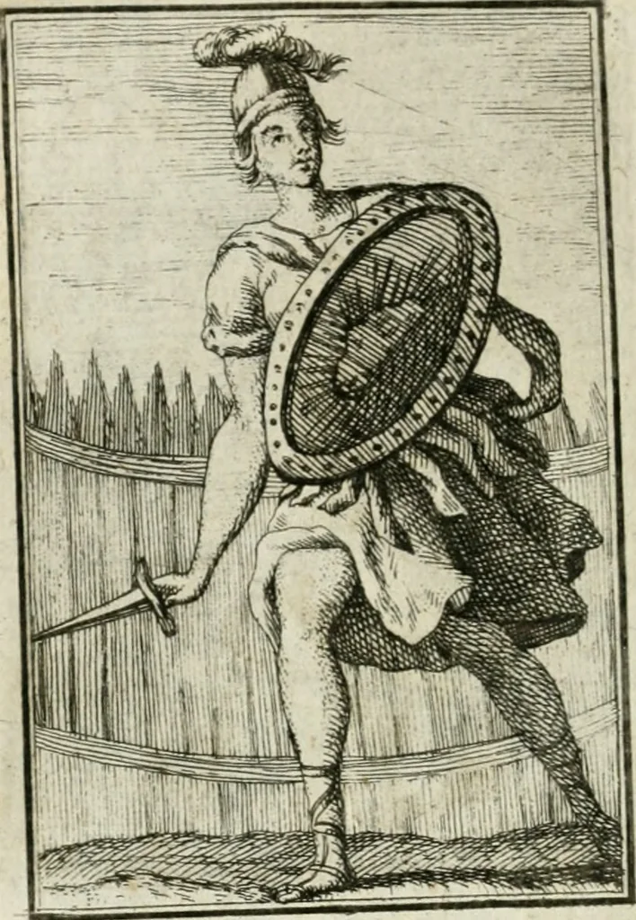 An illustration from Iconologie, tirée de divers auteurs : ouvrage utile aux gens de lettres, aux poëtes, aux artistes, & généralement à tous les amateurs des beaux-arts, 1766, leaf 165
