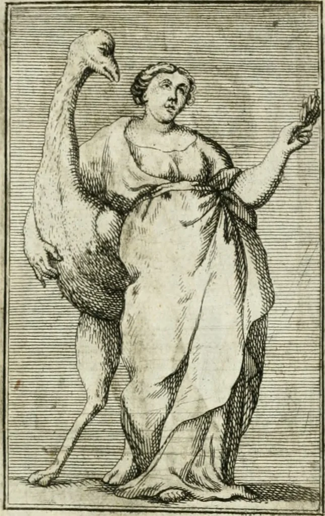 An illustration from Iconologie, tirée de divers auteurs : ouvrage utile aux gens de lettres, aux poëtes, aux artistes, & généralement à tous les amateurs des beaux-arts, 1766, leaf 178