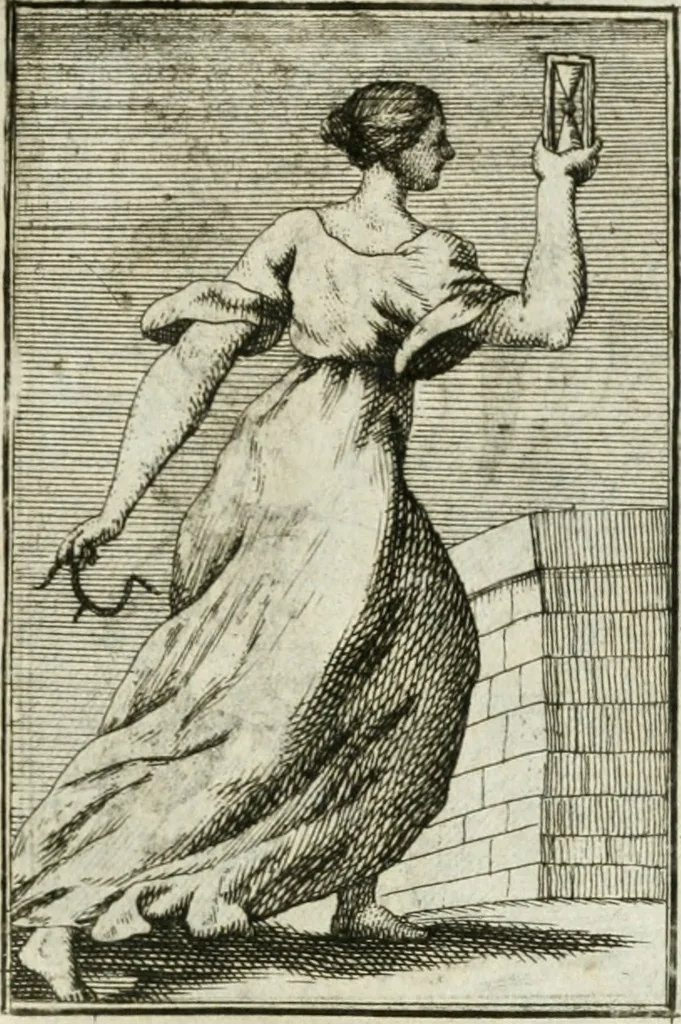 An illustration from Iconologie, tirée de divers auteurs : ouvrage utile aux gens de lettres, aux poëtes, aux artistes, & généralement à tous les amateurs des beaux-arts, 1766, leaf 180