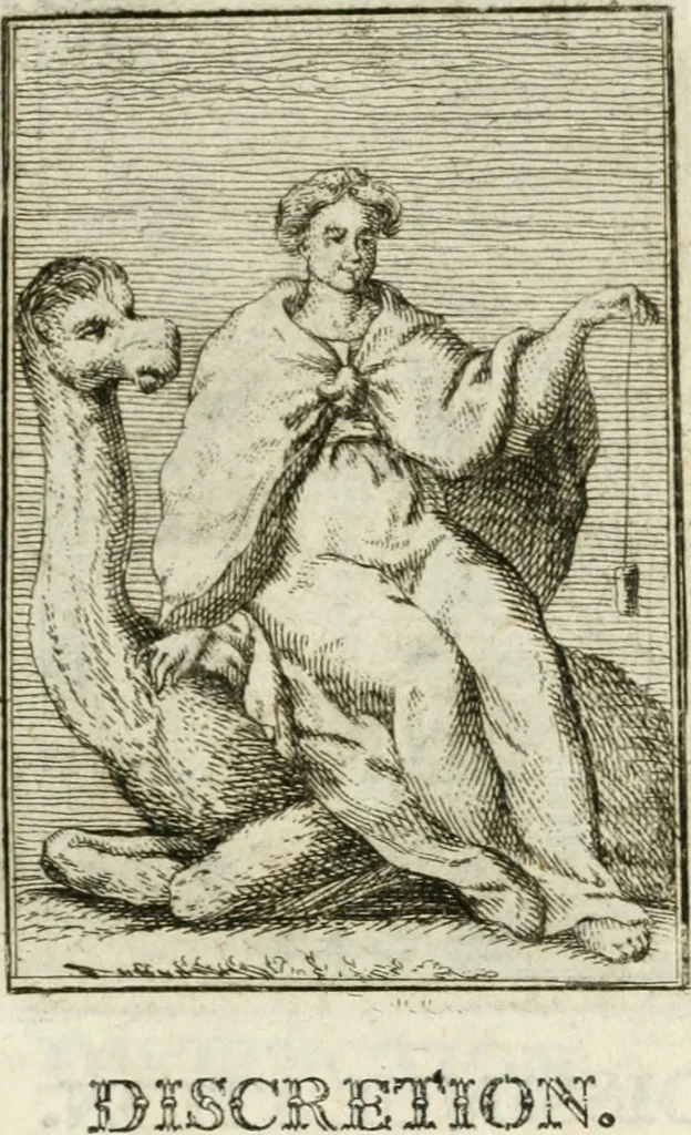 An illustration from Iconologie, tirée de divers auteurs : ouvrage utile aux gens de lettres, aux poëtes, aux artistes, & généralement à tous les amateurs des beaux-arts, 1766, leaf 182