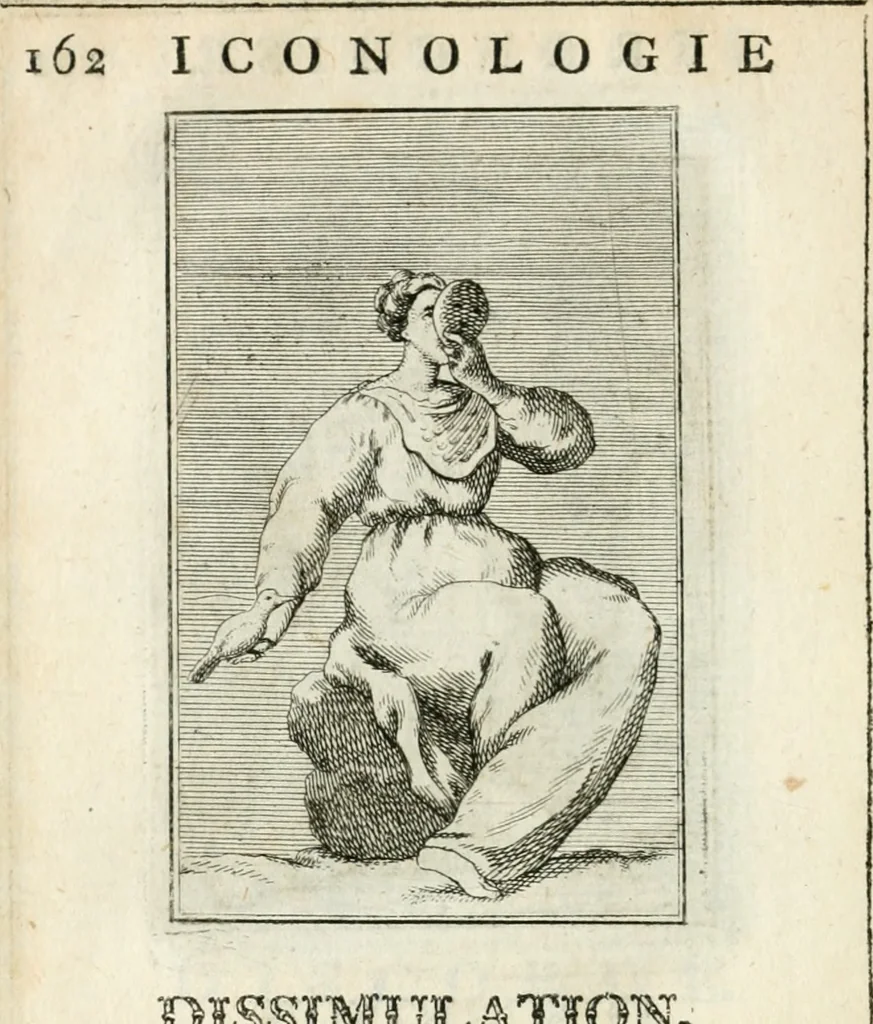 An illustration from Iconologie, tirée de divers auteurs : ouvrage utile aux gens de lettres, aux poëtes, aux artistes, & généralement à tous les amateurs des beaux-arts, 1766, leaf 183