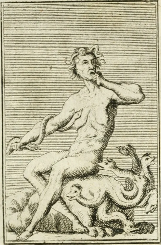 An illustration from Iconologie, tirée de divers auteurs : ouvrage utile aux gens de lettres, aux poëtes, aux artistes, & généralement à tous les amateurs des beaux-arts, 1766, leaf 204