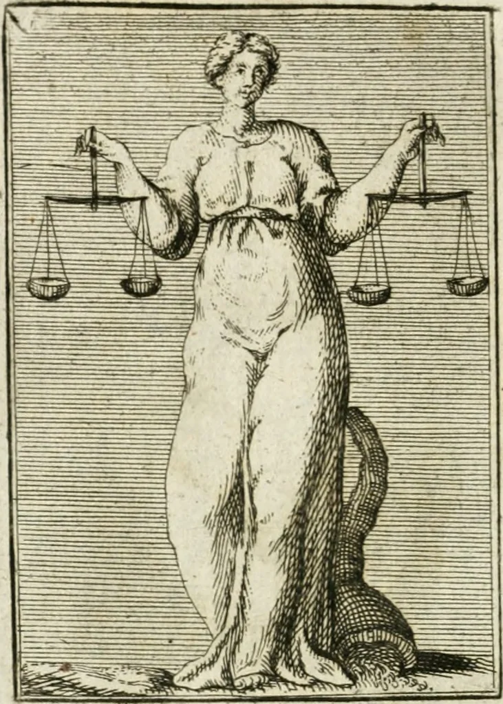 An illustration from Iconologie, tirée de divers auteurs : ouvrage utile aux gens de lettres, aux poëtes, aux artistes, & généralement à tous les amateurs des beaux-arts, 1766, leaf 207