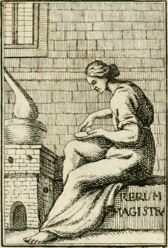 An illustration from Iconologie, tirée de divers auteurs : ouvrage utile aux gens de lettres, aux poëtes, aux artistes, & généralement à tous les amateurs des beaux-arts, 1766, leaf 224