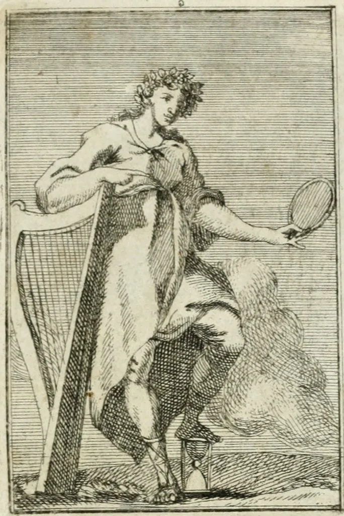 An illustration from Iconologie, tirée de divers auteurs : ouvrage utile aux gens de lettres, aux poëtes, aux artistes, & généralement à tous les amateurs des beaux-arts, 1766, leaf 30