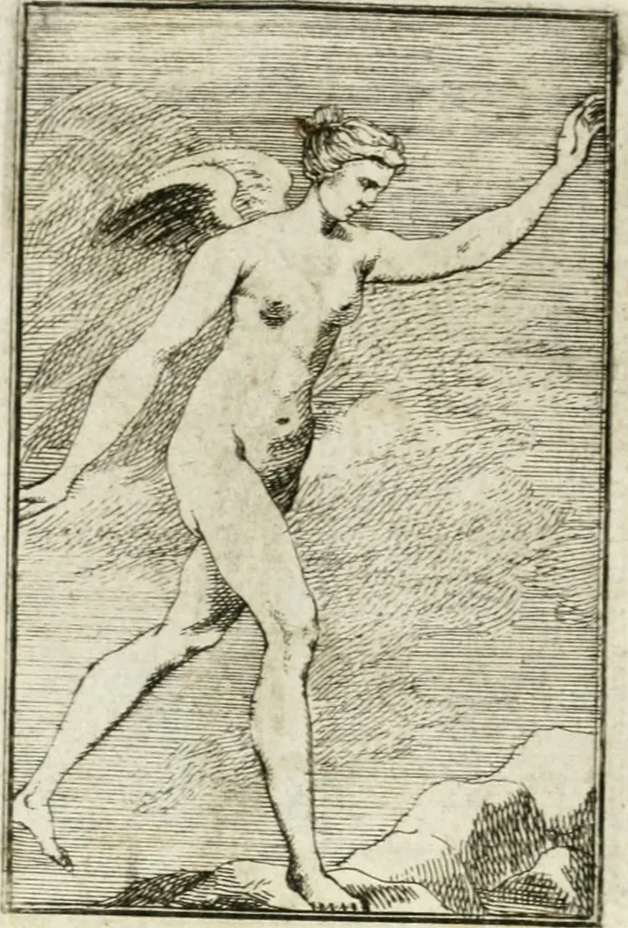An illustration from Iconologie, tirée de divers auteurs : ouvrage utile aux gens de lettres, aux poëtes, aux artistes, & généralement à tous les amateurs des beaux-arts, 1766, leaf 41