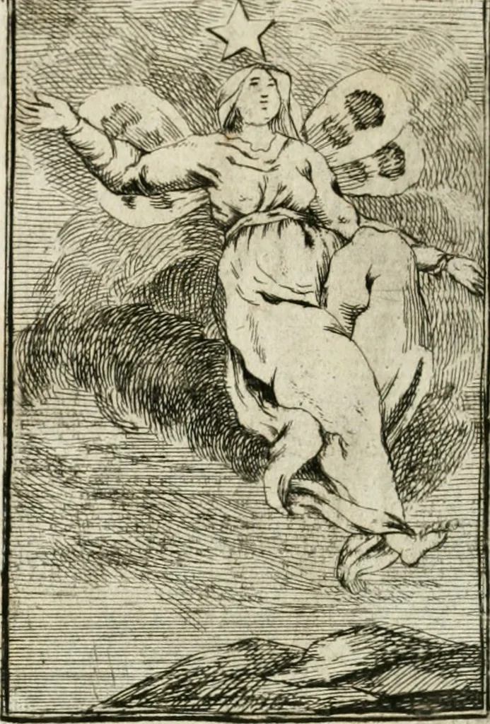 An illustration from Iconologie, tirée de divers auteurs : ouvrage utile aux gens de lettres, aux poëtes, aux artistes, & généralement à tous les amateurs des beaux-arts, 1766, leaf 47