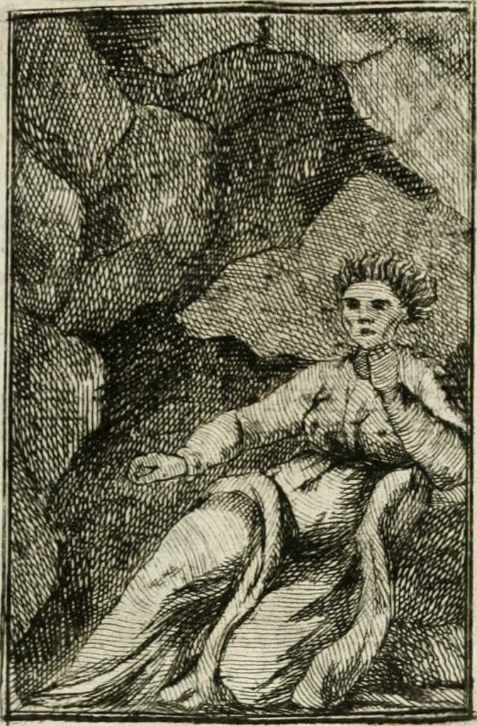An illustration from Iconologie, tirée de divers auteurs : ouvrage utile aux gens de lettres, aux poëtes, aux artistes, & généralement à tous les amateurs des beaux-arts, 1766, leaf 48