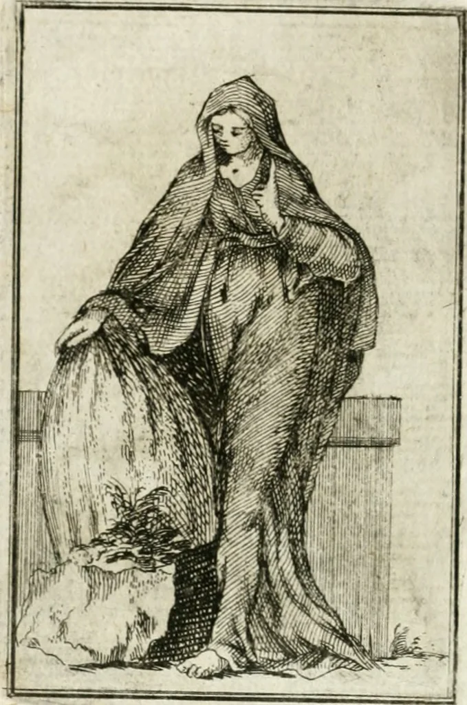 An illustration from Iconologie, tirée de divers auteurs : ouvrage utile aux gens de lettres, aux poëtes, aux artistes, & généralement à tous les amateurs des beaux-arts, 1766, leaf 49