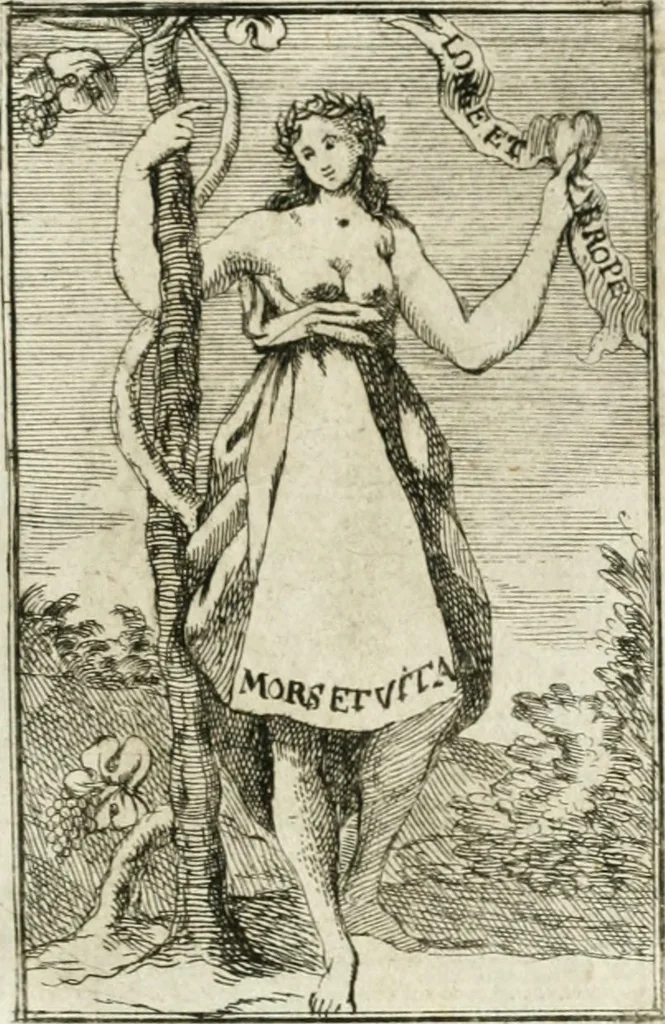 An illustration from Iconologie, tirée de divers auteurs : ouvrage utile aux gens de lettres, aux poëtes, aux artistes, & généralement à tous les amateurs des beaux-arts, 1766, leaf 50