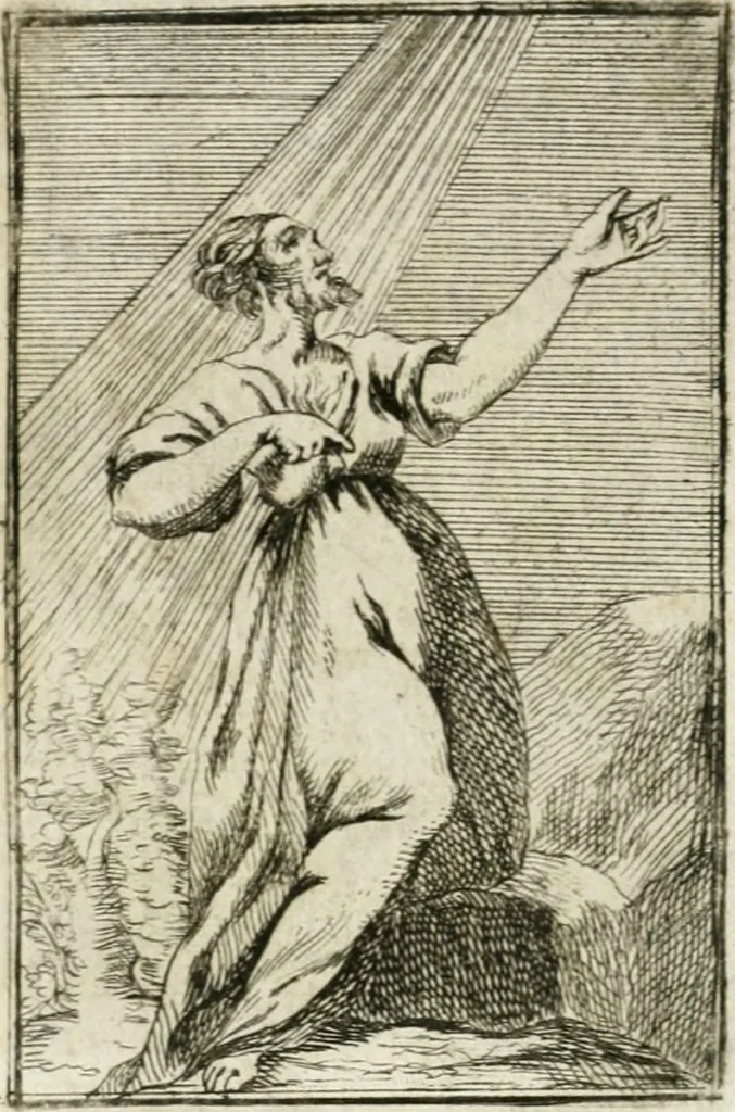 An illustration from Iconologie, tirée de divers auteurs : ouvrage utile aux gens de lettres, aux poëtes, aux artistes, & généralement à tous les amateurs des beaux-arts, 1766, leaf 53