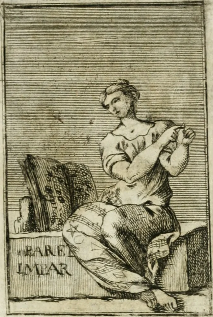 An illustration from Iconologie, tirée de divers auteurs : ouvrage utile aux gens de lettres, aux poëtes, aux artistes, & généralement à tous les amateurs des beaux-arts, 1766, leaf 62