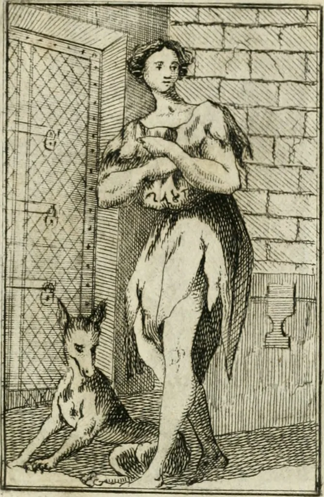 An illustration from Iconologie, tirée de divers auteurs : ouvrage utile aux gens de lettres, aux poëtes, aux artistes, & généralement à tous les amateurs des beaux-arts, 1766, leaf 70