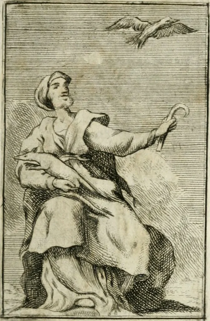 An illustration from Iconologie, tirée de divers auteurs : ouvrage utile aux gens de lettres, aux poëtes, aux artistes, & généralement à tous les amateurs des beaux-arts, 1766, leaf 74
