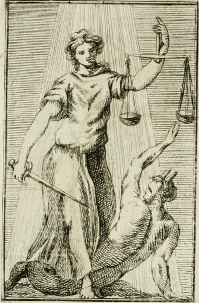 An illustration from Iconologie, tirée de divers auteurs : ouvrage utile aux gens de lettres, aux poëtes, aux artistes, & généralement à tous les amateurs des beaux-arts, 1766, leaf 82