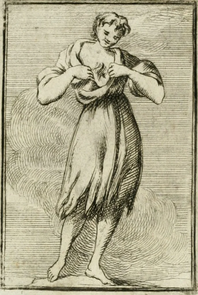 An illustration from Iconologie, tirée de divers auteurs : ouvrage utile aux gens de lettres, aux poëtes, aux artistes, & généralement à tous les amateurs des beaux-arts, 1766, leaf 98