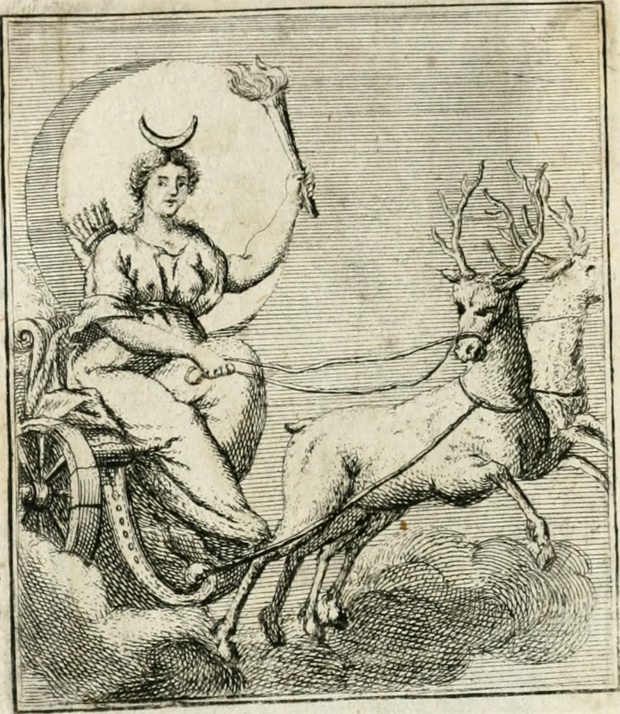 An illustration from Iconologie, tirée de divers auteurs : ouvrage utile aux gens de lettres, aux poëtes, aux artistes, & généralement à tous les amateurs des beaux-arts, 1766, leaf 99