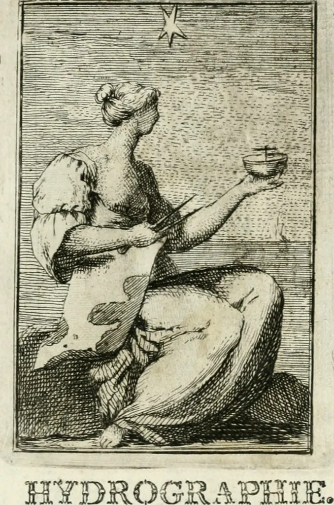 An illustration from Iconologie, tirée de divers auteurs : ouvrage utile aux gens de lettres, aux poëtes, aux artistes, & généralement à tous les amateurs des beaux-arts, 1766, leaf 100