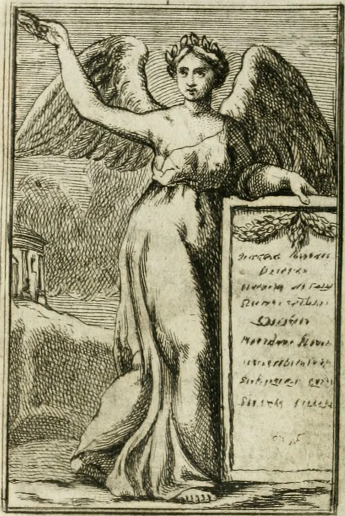 An illustration from Iconologie, tirée de divers auteurs : ouvrage utile aux gens de lettres, aux poëtes, aux artistes, & généralement à tous les amateurs des beaux-arts, 1766, leaf 111
